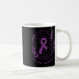 Caneca De Café Conscientização da Epilepsia Suporte Epilepsia Fit