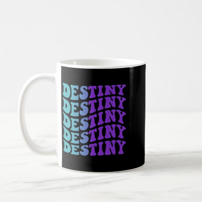 Caneca De Café Conscientização da Prevenção do Destino (Esquerda)