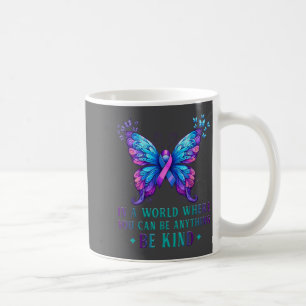 Caneca De Café Conscientização da Prevenção do Suicídio Em Um Mun