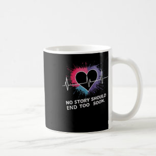 Caneca De Café Conscientização da Prevenção do Suicídio Nenhuma H