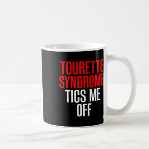 Caneca De Café Conscientização da Síndrome de Tourette Tourettes