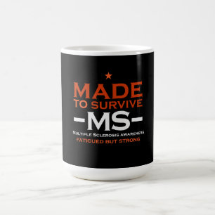 Caneca De Café Conscientização do Apoio aos Sobreviventes da Escl