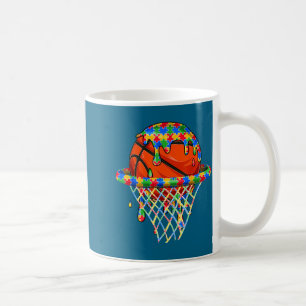 Caneca De Café Conscientização do autismo crianças autistas menin
