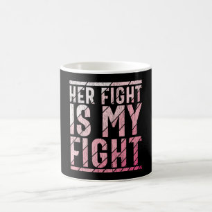 Caneca De Café Conscientização do Câncer de Mama Mãe Filha Irmã
