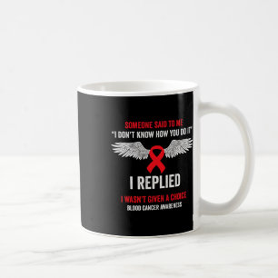 Caneca De Café Conscientização do Câncer de Sangue - Mês de Consc