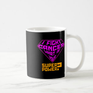 Caneca De Café Conscientização do Câncer - Eu Combato o Câncer, S