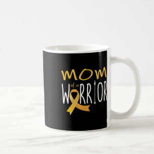 Caneca De Café Conscientização do Câncer Infantil Mãe de um Guerr