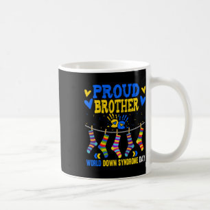 Caneca De Café Conscientização do Irmão sobre a Síndrome de Down 