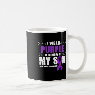 Caneca De Café Conscientização Internacional sobre Overdose Use L