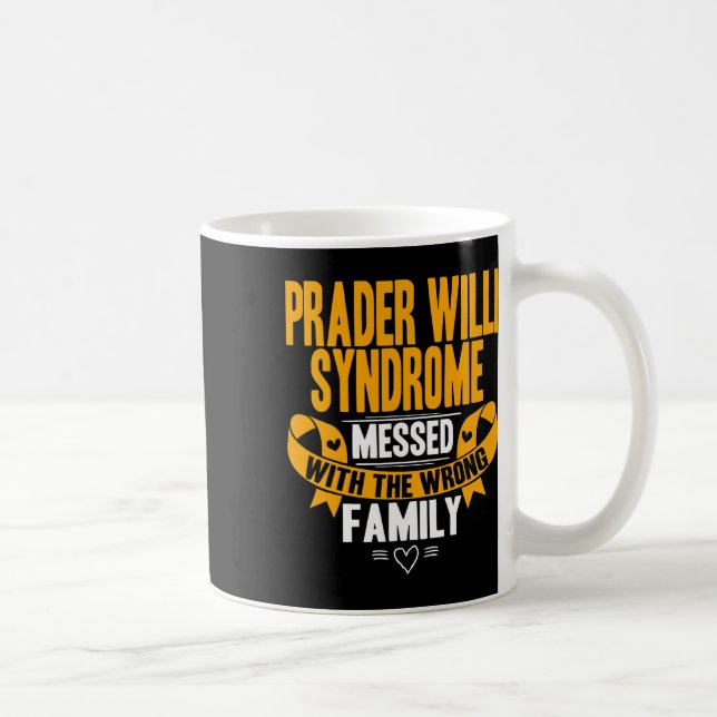 Caneca De Café Conscientização - Síndrome de Prader Willi (Direita)