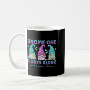 Caneca De Café Conscientização sobre a Prevenção do Gnome One Lut