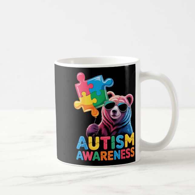 Caneca De Café Conscientização sobre autismo (Direita)