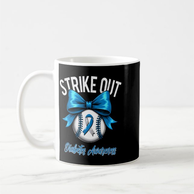 Caneca De Café Conscientização sobre Diabetes (Esquerda)
