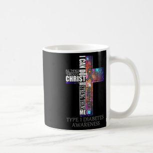 Caneca De Café Conscientização sobre Diabetes Tipo 1 - Presente d
