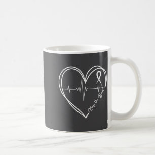 Caneca De Café Conscientização sobre Doenças Cardíacas Batimento