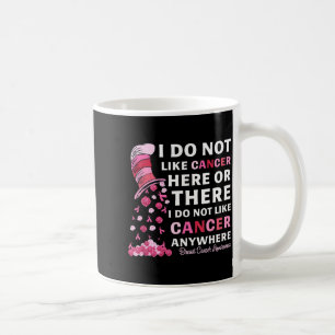 Caneca De Café Conscientização sobre o Câncer de Mama Não Gosto d