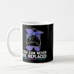 Caneca De Café Conscientização sobre Prevenção de Homens Podem Se