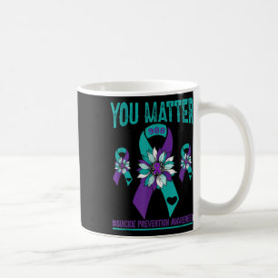 Caneca De Café Conscientização sobre Prevenção do Suicídio Você A