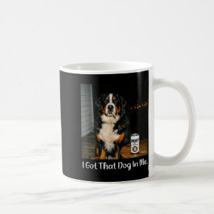 Caneca De Café Consegui esse cachorro em meme engraçado de bernes
