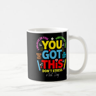Caneca De Café Conseguiu isso não se estressar balançar o dia do