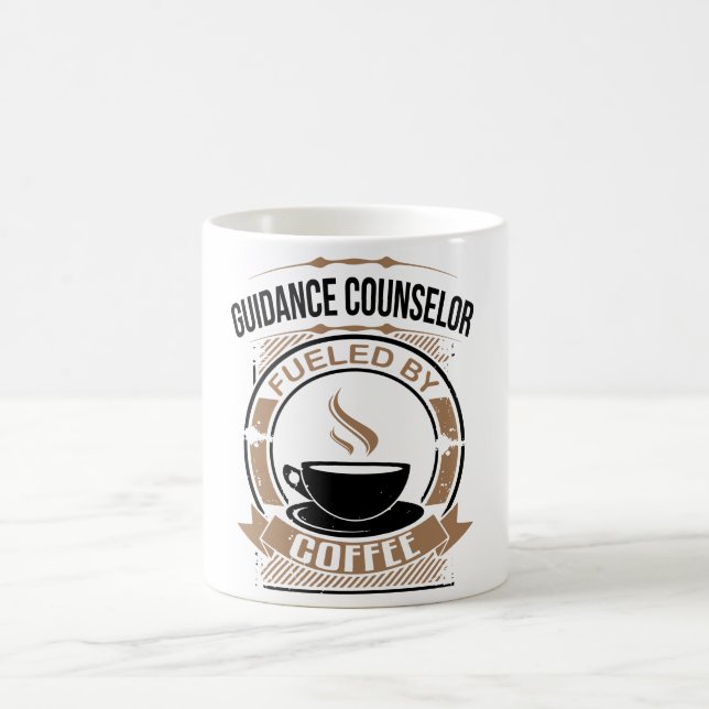 Caneca De Café Conselheiro da orientação abastecido pelo café (Centro)