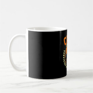 Caneca De Café Conselheiro de acampamento masculino sobrevivendo 
