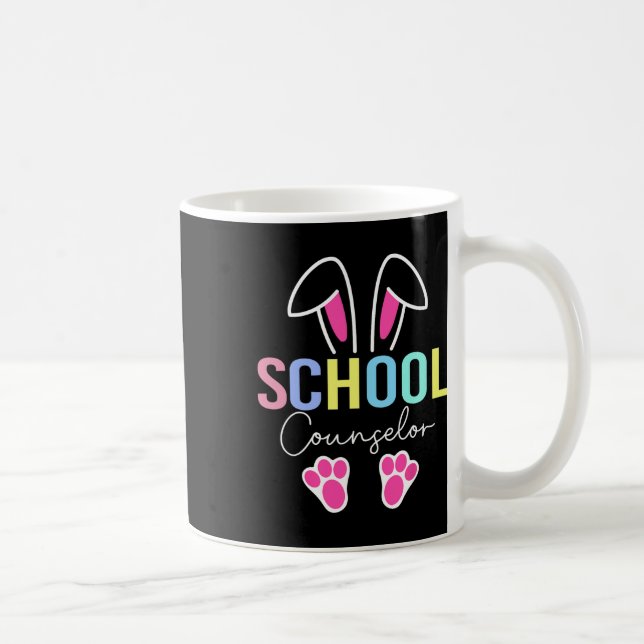 Caneca De Café Conselheiro de Páscoas Escolar Professora (Direita)