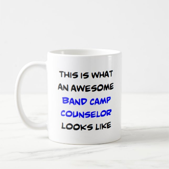 Caneca De Café Conselheiro do acampamento banda, incrível (Esquerda)
