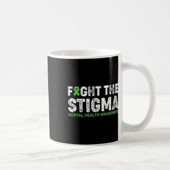 Caneca De Café Conselheiro do Guerreiro Stigma Mental Health Awar (Direita)