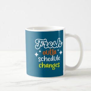 Caneca De Café Conselheiro Escolar Engraçado Frescamente Fora da 