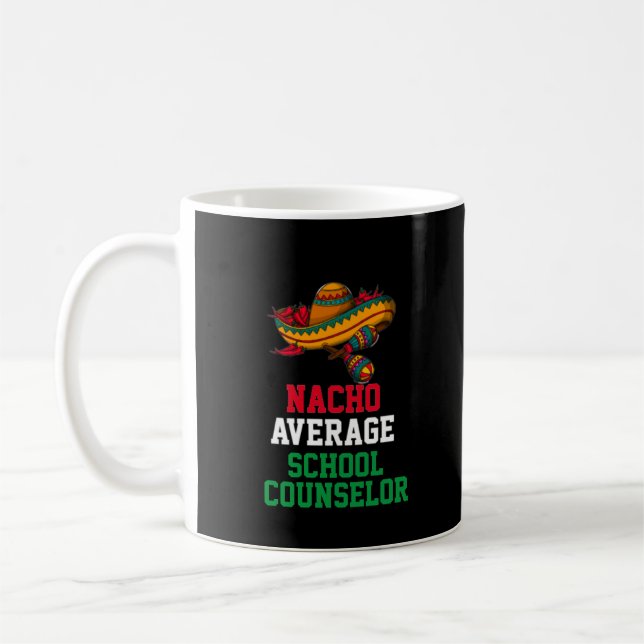 Caneca De Café Conselheiro Escolar Médio Nacho Mug (Esquerda)