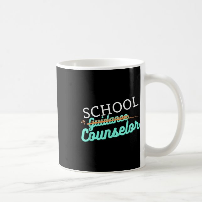 Caneca De Café Conselheiro Escolar Não Conselheiro (Direita)