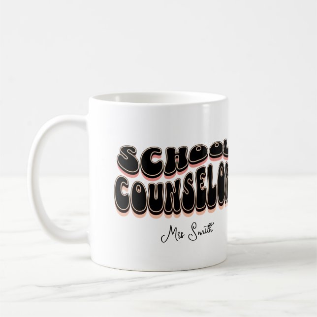 Caneca De Café Conselheiro Escolar Presente (Esquerda)