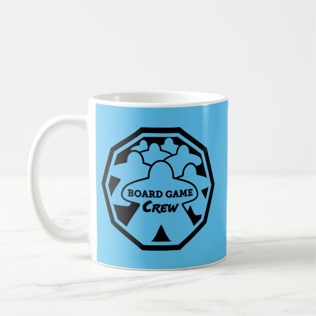 Caneca De Café Conselho Jogo Tripulação Black Frame (Esquerda)