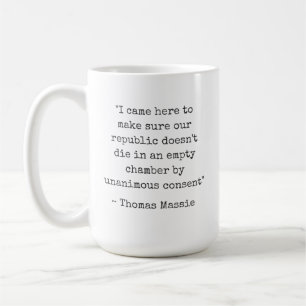 Caneca De Café Consenso Unânime Thomas Massie