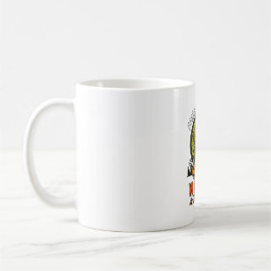 Caneca De Café Consertadores de Bicicleta Caveira de Bruxa Chave 