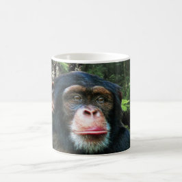 CANECA DE CAFÉ CONSERVAÇÃO DE CHIMPANZEE WILDLIFE