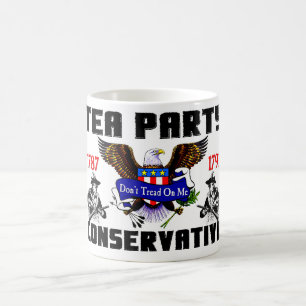 Caneca De Café Conservador do tea party