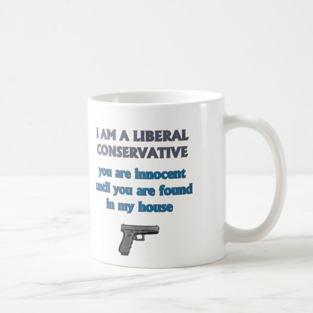 Caneca De Café Conservador Liberal (Direita)