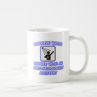 Caneca De Café Conservar água. Chá Com Anestesiologista Asst