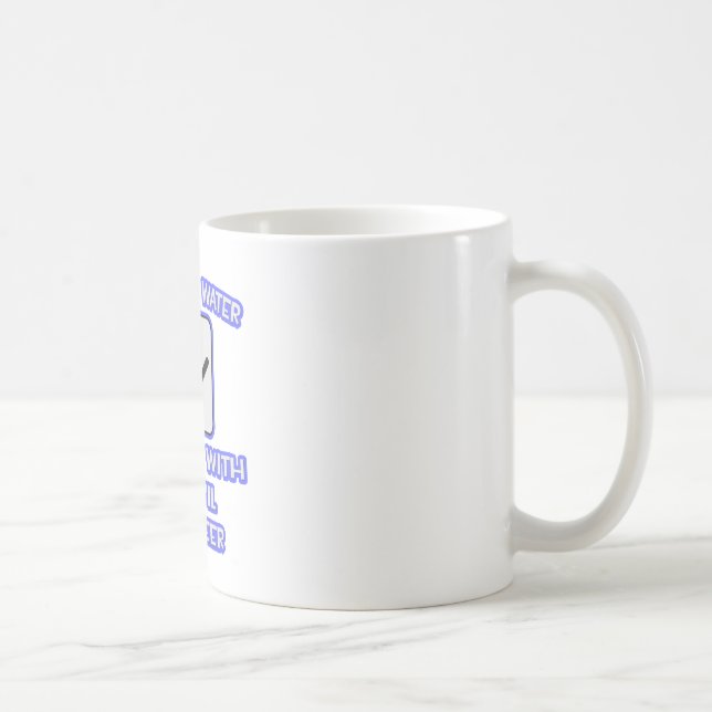 Caneca De Café Conservar água. Chá com Engenheiro civil (Direita)