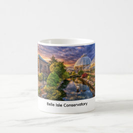 Caneca De Café Conservatório Belle Isle de Detroit