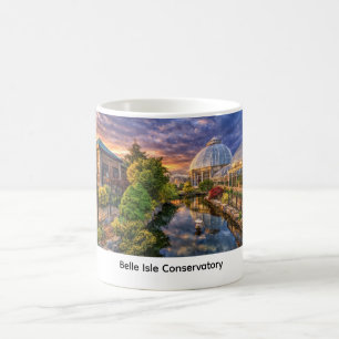 Caneca De Café Conservatório Belle Isle de Detroit