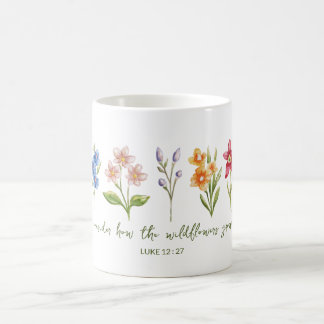 Caneca De Café Considere Como As Flores Selvagens Crescem