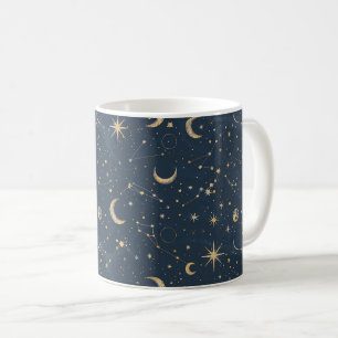 Caneca De Café Constelação Celestial - Noite Estelar (1)