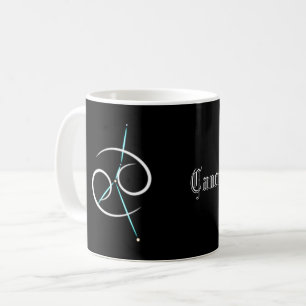 Caneca de Café Constelação do Zodíaco Câncer