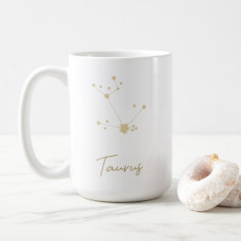 Caneca De Café Constelação Taurus Zodíaco