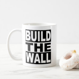 Caneca De Café Construa a parede