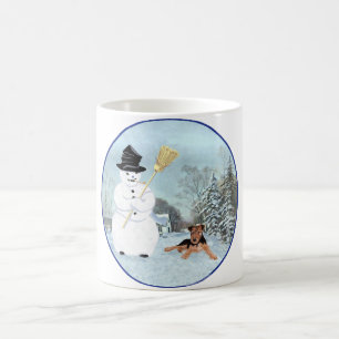 Caneca De Café Construa um boneco de neve