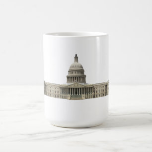 Caneca De Café Construção capitala dos E.U.: Washington DC